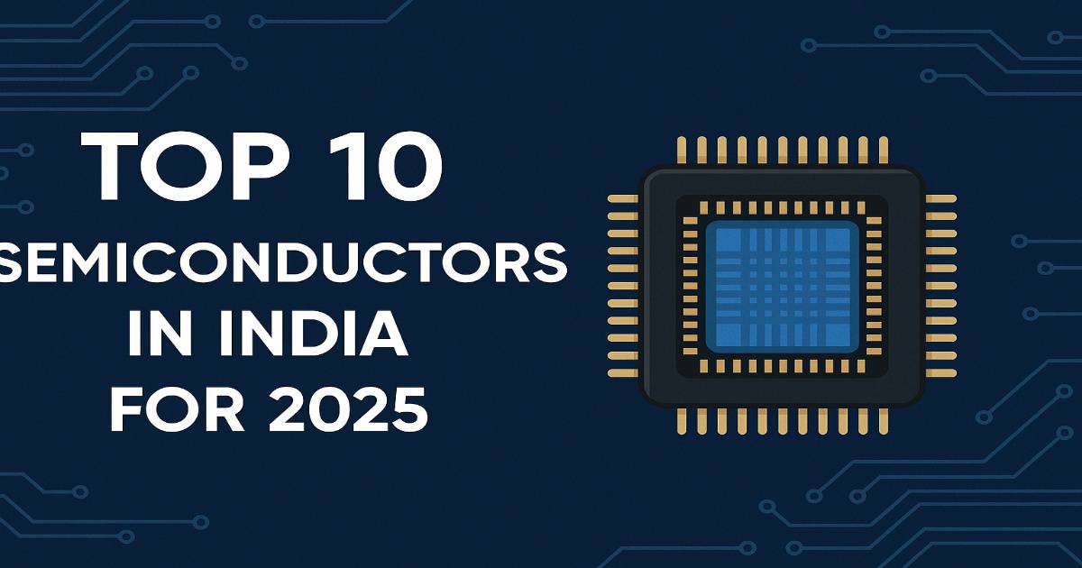 Top 5 semiconductor stocks in india for 2025
