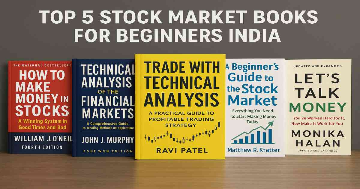 top 5 stock market books for beginners india